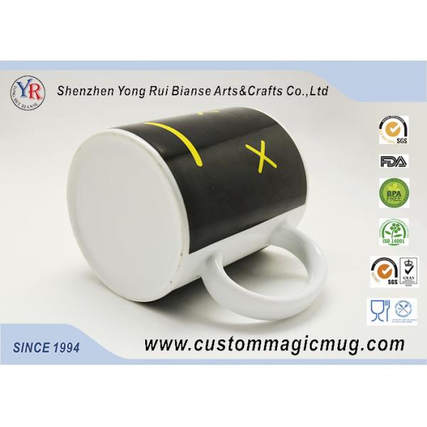 Cute Magic Personalized Kids Mugs , Smile Face Color Change Coffee Cup