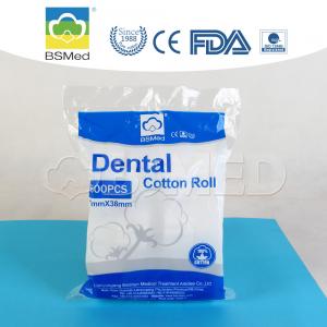 China Disposable Medical Dental Braided Cotton Rolls Holder Dental Cotton Roll for Teeth on sale