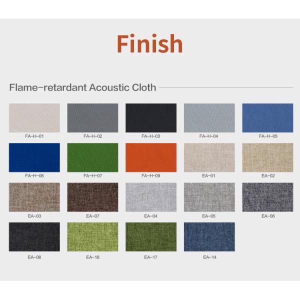 Fiberglass Acoustic Wool Material Graphic Design Sound Absorption Wool Eco-Friendly