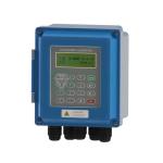 Digital Wall Mounted Tri Clamp Ultrasonic Flow Meter Fixed Volumetric Flow