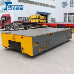 China Supply 20 Ton Battery Electric Trackless Platform Production Line Transfer