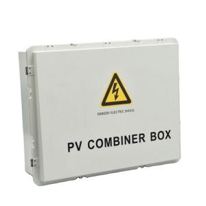 Quality 4-24 Strings Solar Array Junction Box , Photovoltaic Combiner Box for sale