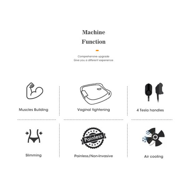 7 Tesla Electromagnetic Shaping Hi-Emt Build Stimulation Slimming 4 Handles Ems Slim Neo Rf Muscle Ems Sculpting Machine