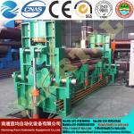 CNC machine with CE cert 12x2000mm 3 roller steel sheet heavy duty plate rolling