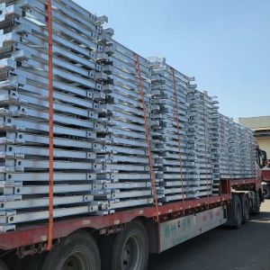 Quality Structural Steel Prefab Bridge / Galvanized Bailey Bridge Emergency Use for sale