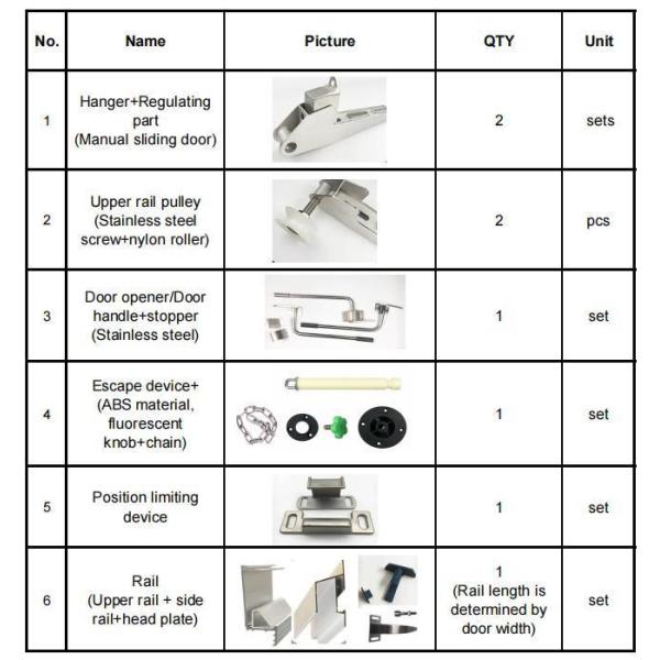 100mm PU Panel Manual Cold Room Sliding Door with Air Curtain