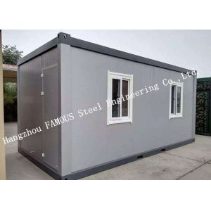 Modified Shipping Container House Prefab Mobile Homes With Insulation Panels
