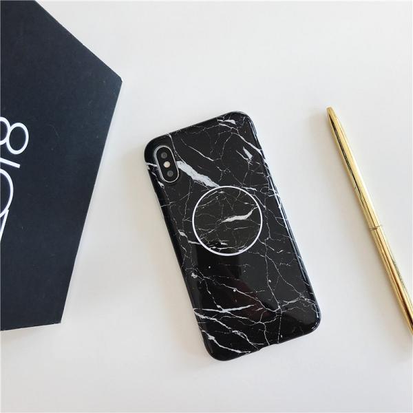 Iphone X(s) TPU mable case with holder, Iphone X(s) protective TPU case, Iphone X(s) accessories, Iphone X marble case