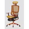 Buy cheap Polyester Ergonomic Office Chair Gas Spring Modern Rolling Desk Type PU Armrest from wholesalers