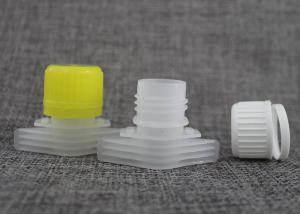 China 16mm pilferage-proof plastic bottle spout cap top on baby food pouch offer OEM nozzle size on sale