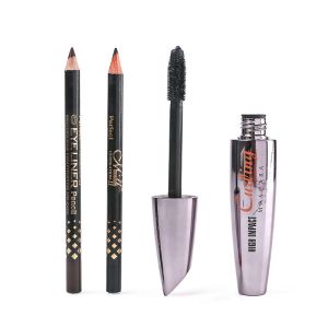 Quality MSDS Smudge Free Waterproof Eyeliner Mascara 2 In 1 For Daily Life for sale