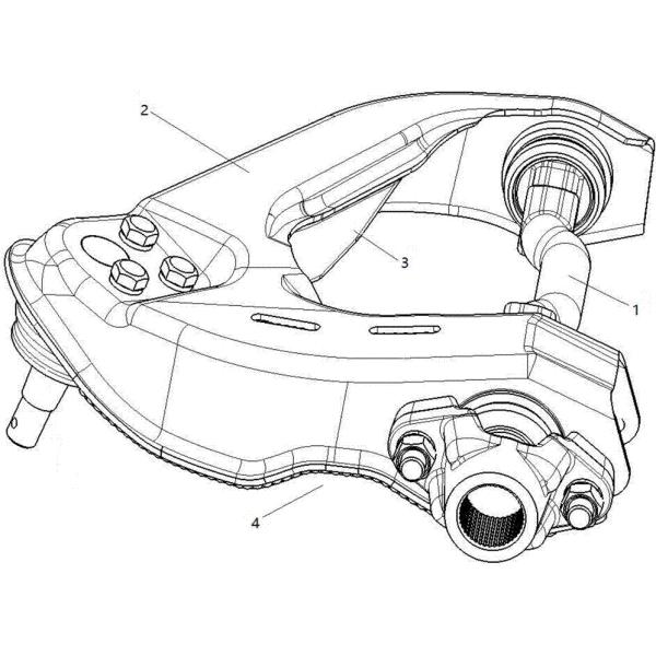 LR014619-LR014629 Front Upper Arm Suspension System for Land Rover Perfect Fit and Functionality