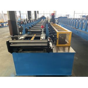 7.5kw Servo Drive 6m/Min Ridge Cap Roll Forming Machine