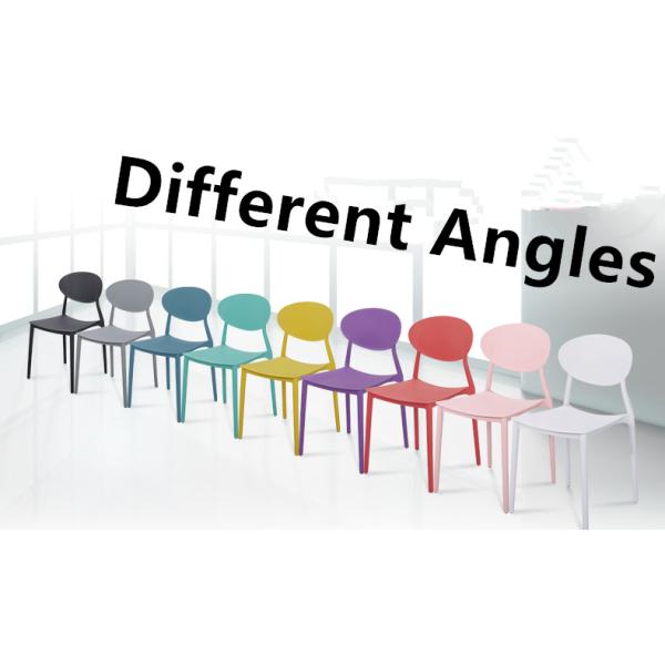 Customizable Kids Plastic Chairs Non Slip With Wide Sitting Surface