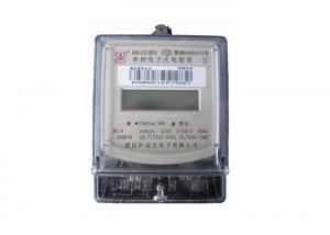 Quality Optical Port Single Phase Electric Meter Active Energy Measurement RS485 Communication for sale