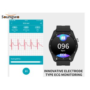 Buy cheap W11 24H Real Time ECG BP Heart Rate Monitor Watch with 200mAH Battery from wholesalers