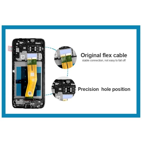 A14 4G LCD With Frame For A145P Mobile Phone Touch Pantalla A145R Service Pack LCDS Screen Display