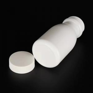 China Empty Wide Mouth 100ml 150ml White Plastic PE Pharmaceutical Pill Capsule Container Medicine Vitamin medicine bottle on sale