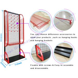 Shop Stand For Candy Chips Wire Grid Display Racks