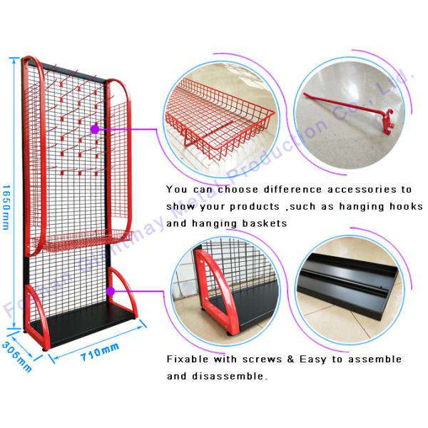 Shop Stand For Candy Chips Wire Grid Display Racks