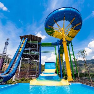 Quality New Commerical Water Games Water Park Slides for sale