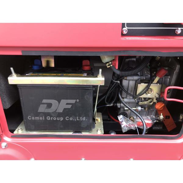 Home Use Electric Start 5KW Portable Diesel Generator Without Noise