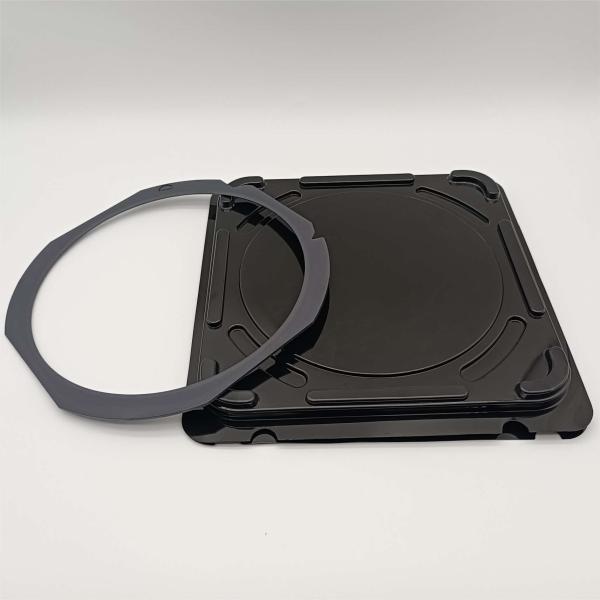Durable Expandable PET Ring Wafer Box For Space Saving And Suitable For Optical Industry