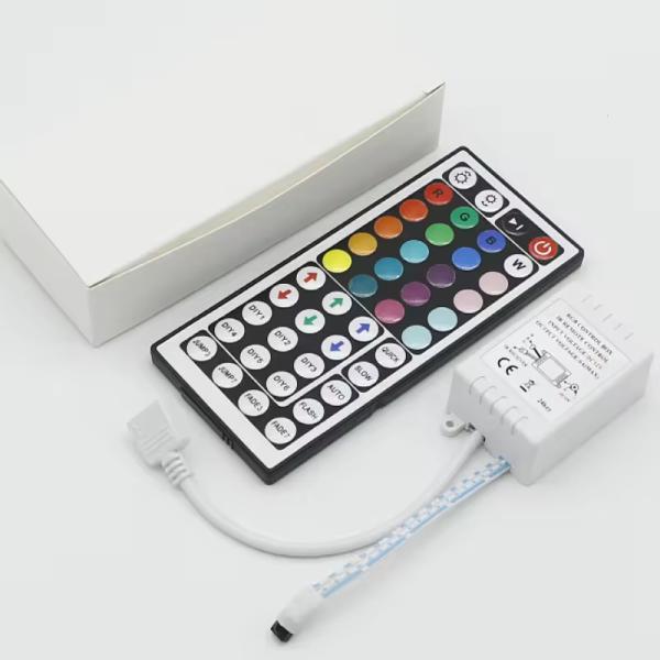 Original Factory 44keys 5V 12V 24V RGB Led Controller RF Wireless Led Light Monochrome Dimmer Remote Controller For Led