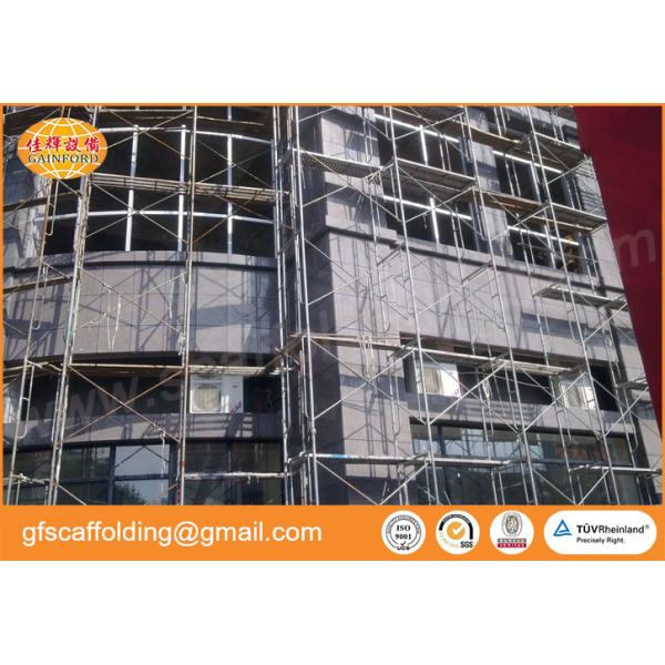 Q235 galvanized scaffolding frame scaffolding ladder frame H frame for civil construction building