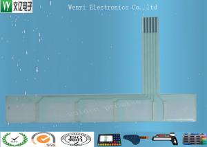 Quality Multi Keys Capacitive Touch Membrane Switch Panel With 2.54 Mm Pitch PET Circuit for sale