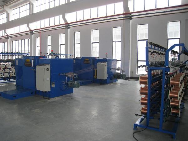 Buy Passive / Active Pay Off Copper Wire Bunching Machine / Equiment 50 Heads / Set at wholesale prices