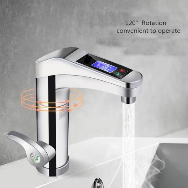 7 Gears Electric Instant Water Heater Tap CE Kitchen Faucet With Temperature Display