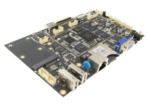 Buy 1GB 2GB RAM Embedded System Board With Mini PCIE VGA LVDS Interface Multiple Languages at wholesale prices