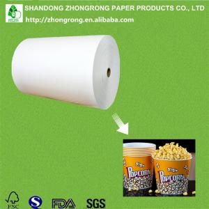 Quality PE coated paper for popcorn barrel for sale