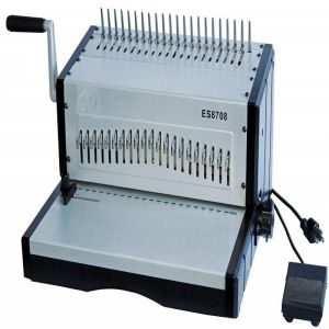 Quality Electric Plastic Comb Punching Binding Machine ES8708 For Notebook for sale