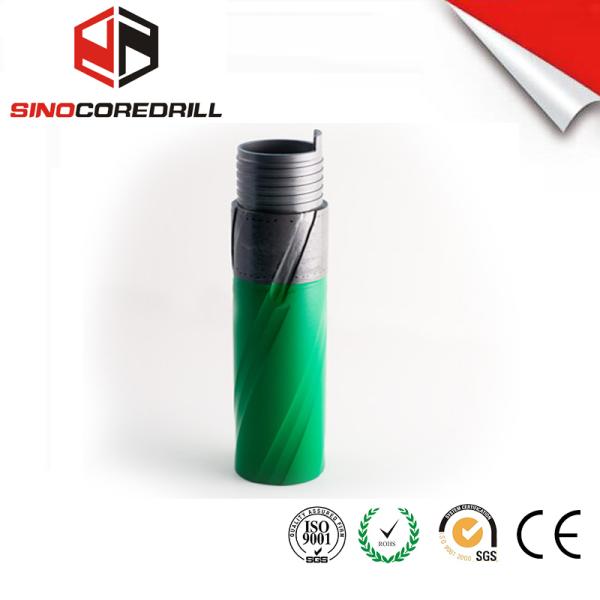 Diamond Drilling Tools HQ Diamond Reaming Shells With Single Pipe / Wire Pipe
