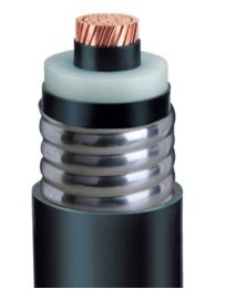 Quality 500mm2 Wrinkled Al Wrapper Waterproof Layer PVC Sheathed Power Cable for sale