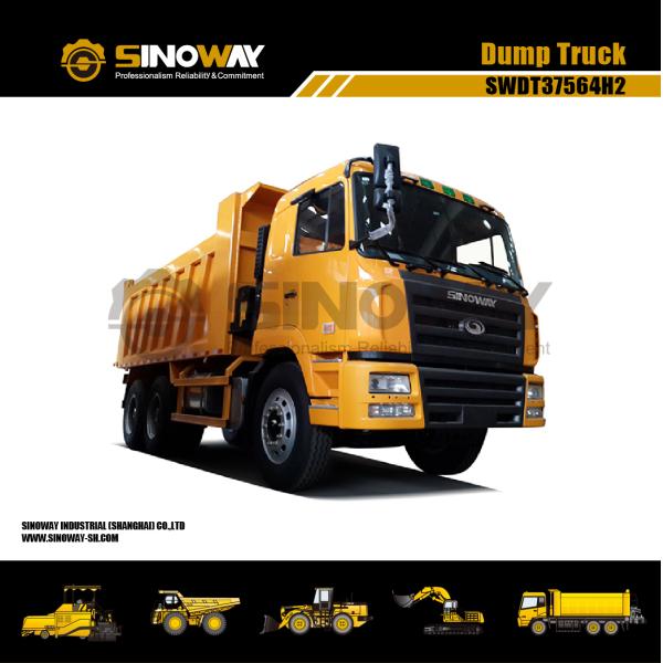 HVYA Front Lifting Heavy Duty Dump Tipper Truck ZF Tech Transmission