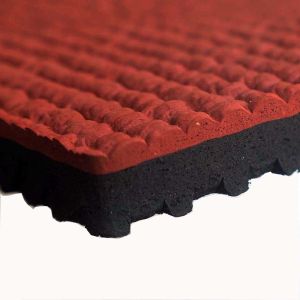 Quality Synthetic Rubber Prefabricated Running Track EPDM Red 6mm 13mm for sale