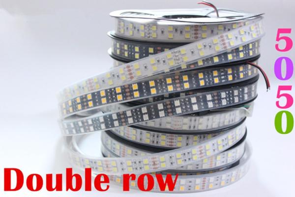 Buy 5m / Reel Double Row 24 Volt Rgb Led Strip Warm White Led Flexible Tape Light at wholesale prices