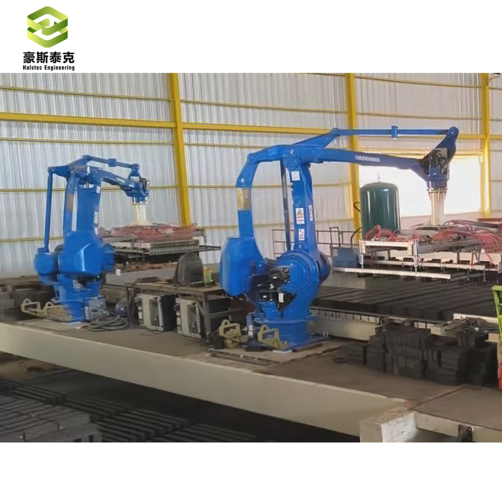 Robot Stacking Machine engineered to enhance productivity in manufacturing plants through automated stacking technology