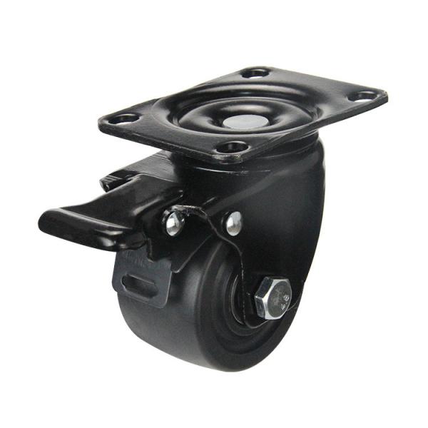 2.5inch 3inch 600kg Black Low Gravity Castor Wheel
