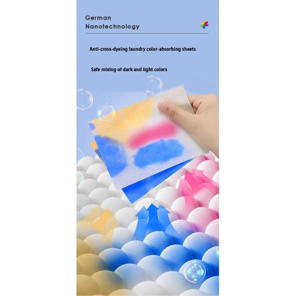 OEM Biodegradable Laundry Sheets Antibacterial Eco Laundry Sheets