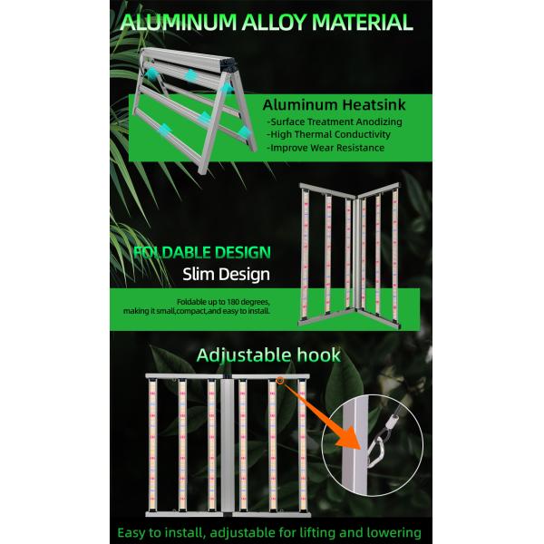 600W Full Spectrum Plant Grow Lights Customized LM281B LED Bar for Indoor Hydrophobic Plants