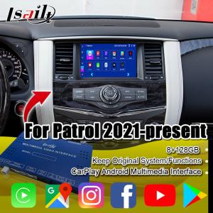 Quality Lsailt 8G Android Multimedia Interface for Nissan Patrol 2020-2023 Google Map, CarPlay, Android Navigation Box, YouTube for sale