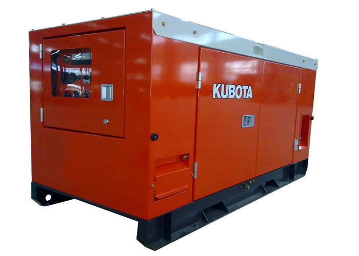 6KW - 30KW Kubota low fuel consumption power diesel genset with Stamford