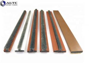 China Customized Metal Channel Strip Brushes Self Adhesive Fire Door Intumescent Seal on sale