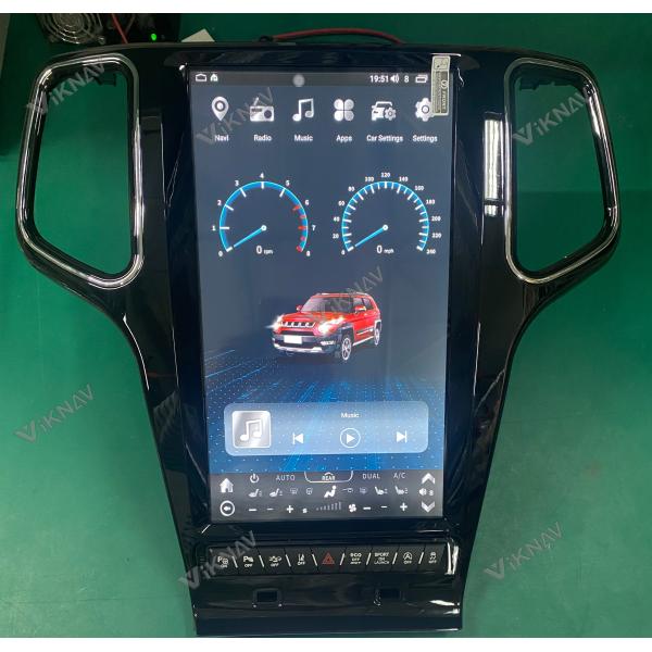 Viknav Car Radio For Jeep Grand Cherokee (2014-2019) 14.4 inch Android 13 Auto Stereo GPS Navigation Wireless Carplay