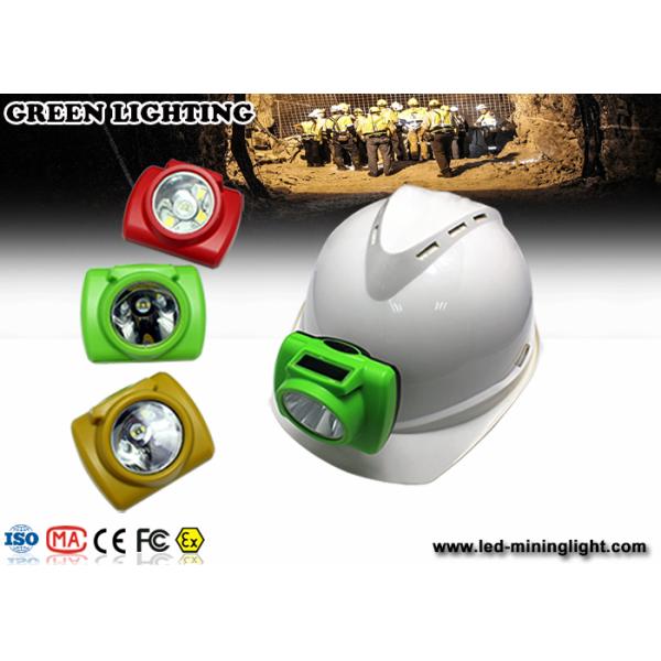 IP68 6000 lux brightness cordless mining safety cap lamp safety CREE bulb