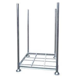 Round Post Foldable Stacking rack Demountable Stacking rack Stackable Rack